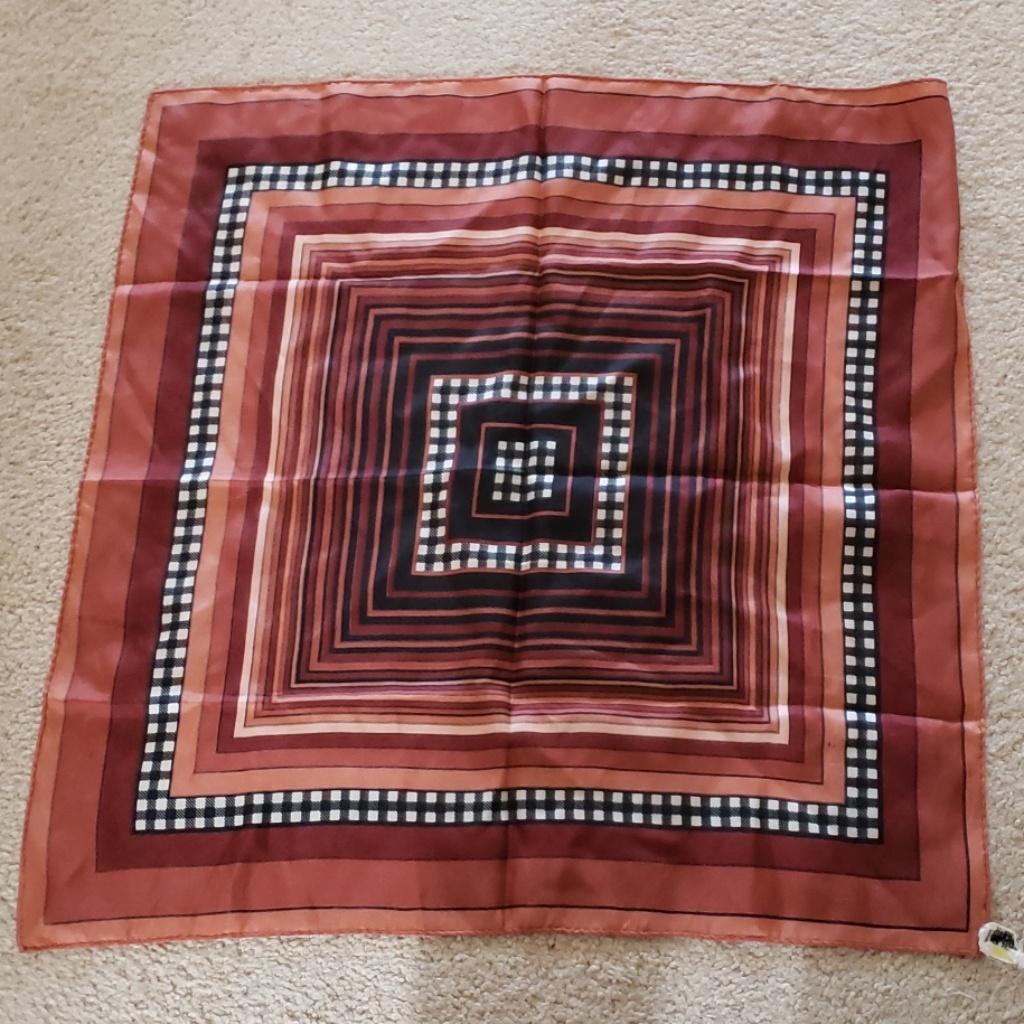Vintage Silk Scarf